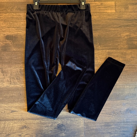 Aeropostale Midnight Black Velvet Leggings - Picture 2 of 3